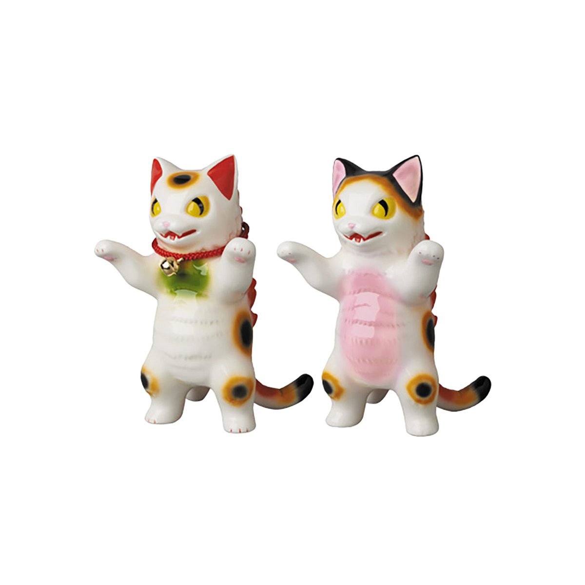 伝作窯謹製 小夏屋“猫強羅”招き猫／三毛