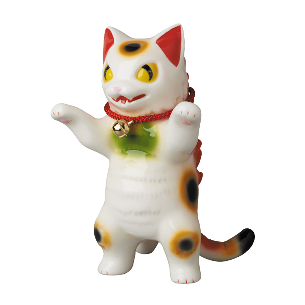 伝作窯謹製 小夏屋“猫強羅”招き猫／三毛_1