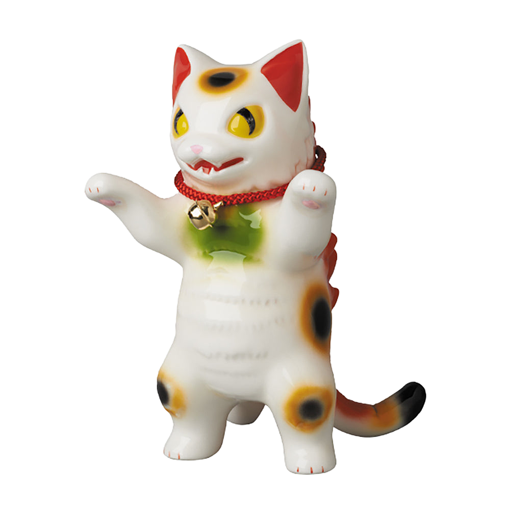 伝作窯謹製 小夏屋“猫強羅”招き猫／三毛