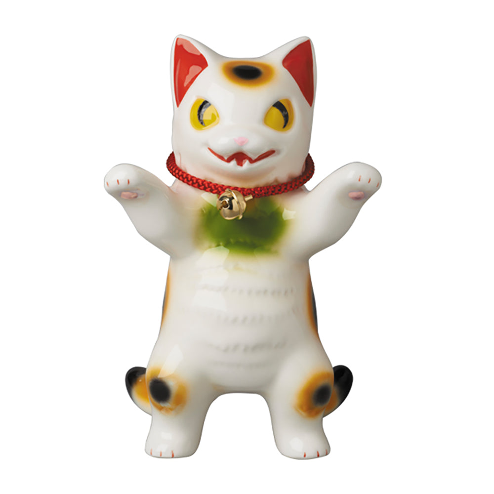 伝作窯謹製 小夏屋“猫強羅”招き猫／三毛_2