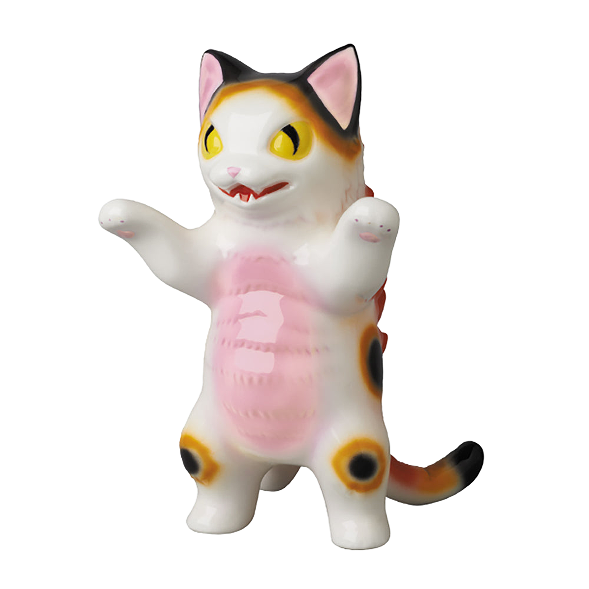 伝作窯謹製 小夏屋“猫強羅”招き猫／三毛