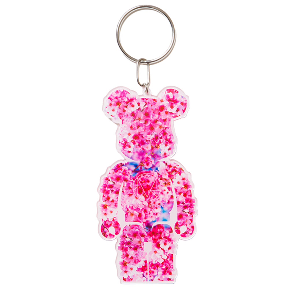 MLE M / mika ninagawa シリーズ『SAKURA』 BE@RBRICK アクリルキーホルダー_0