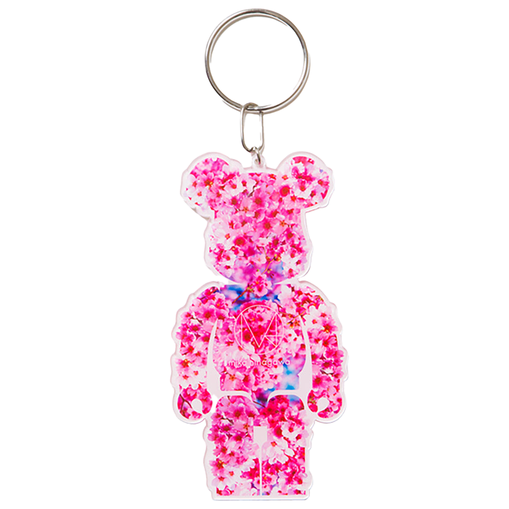 MLE M / mika ninagawa シリーズ『SAKURA』 BE@RBRICK アクリルキーホルダー