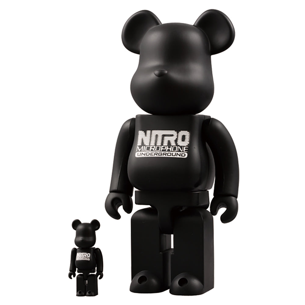 NITRO MICROPHONE UNDERGROUND 100% & 400% BE@RBRICK_0