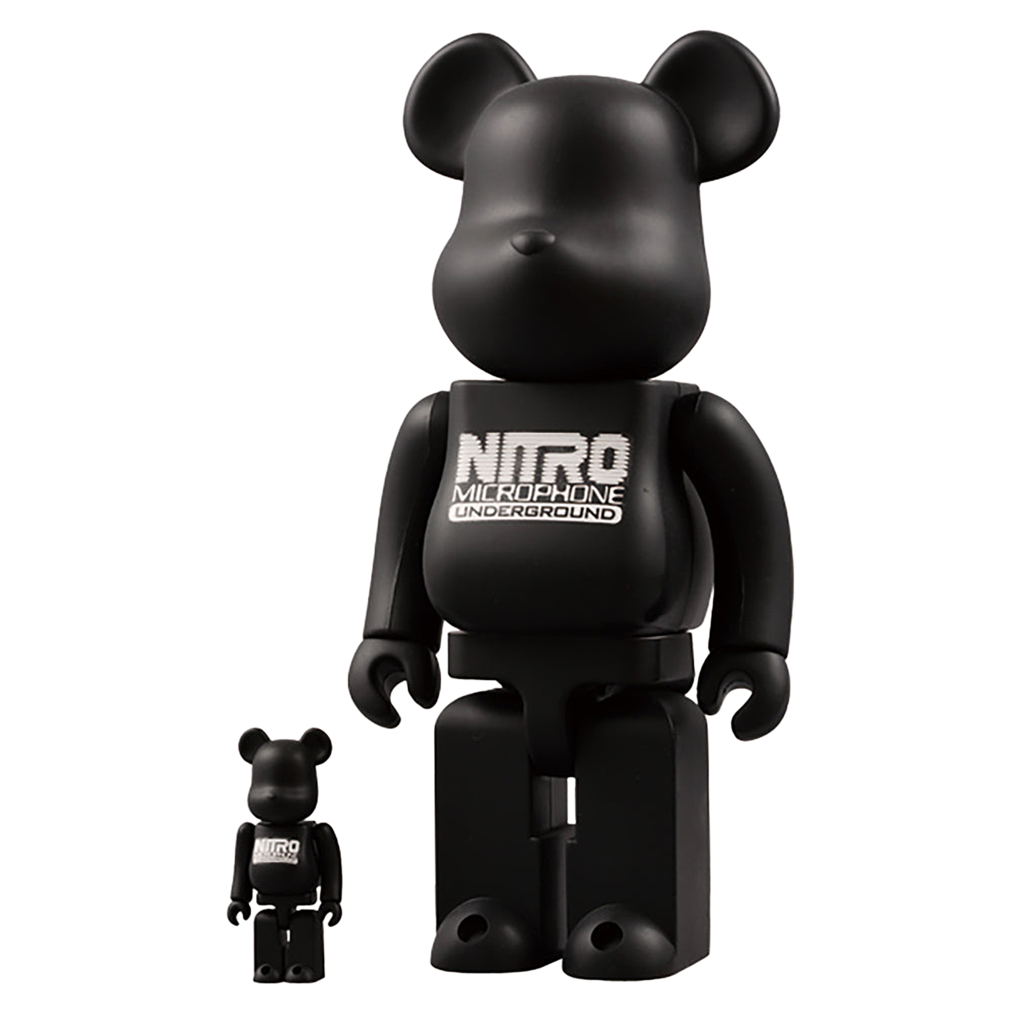 NITRO MICROPHONE UNDERGROUND 100% & 400% BE@RBRICK