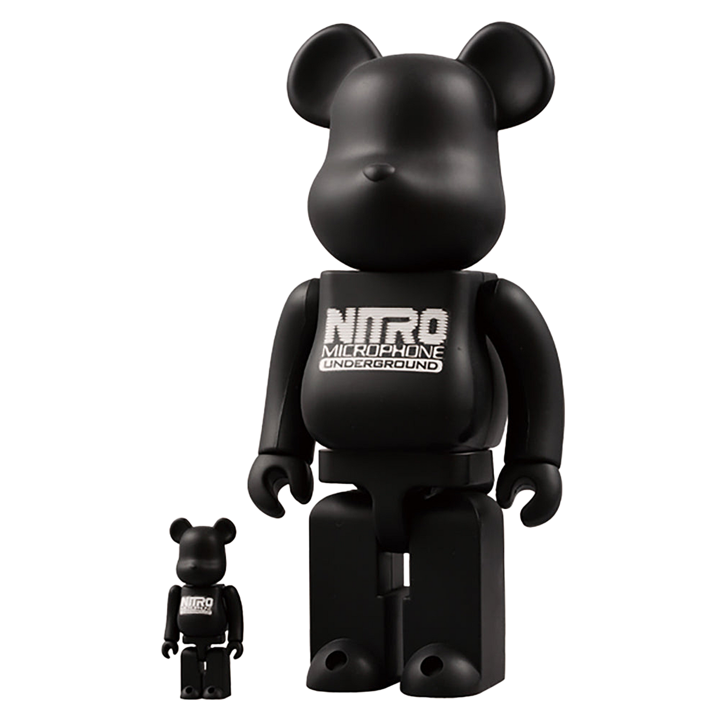 NITRO MICROPHONE UNDERGROUND 100% & 400% BE@RBRICK