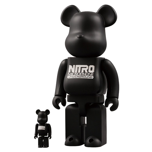 NITRO MICROPHONE UNDERGROUND 100% & 400% BE@RBRICK