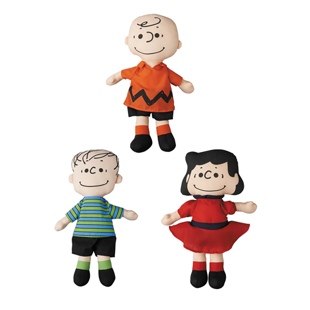 2Dプラッシュクッション PEANUTS（LINUS / CHARLIE BROWN / LUCY）_0