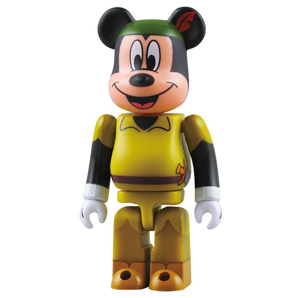 BE@RBRICK MICKEY MOUSE as PETER PAN 100%_0