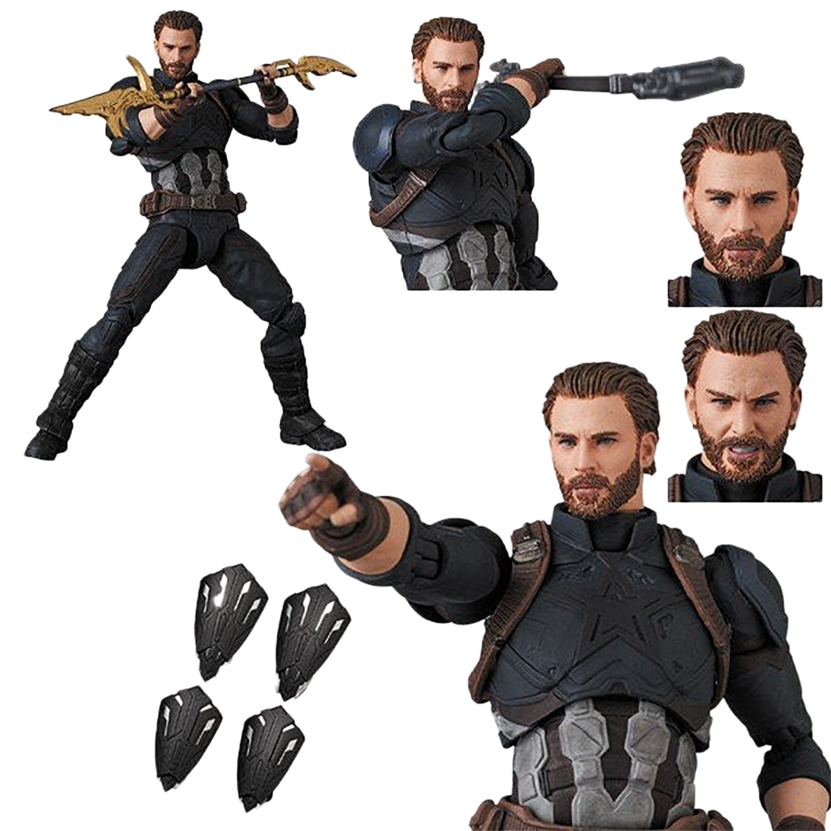 MAFEX CAPTAIN AMERICA （INFINITY WAR Ver.）