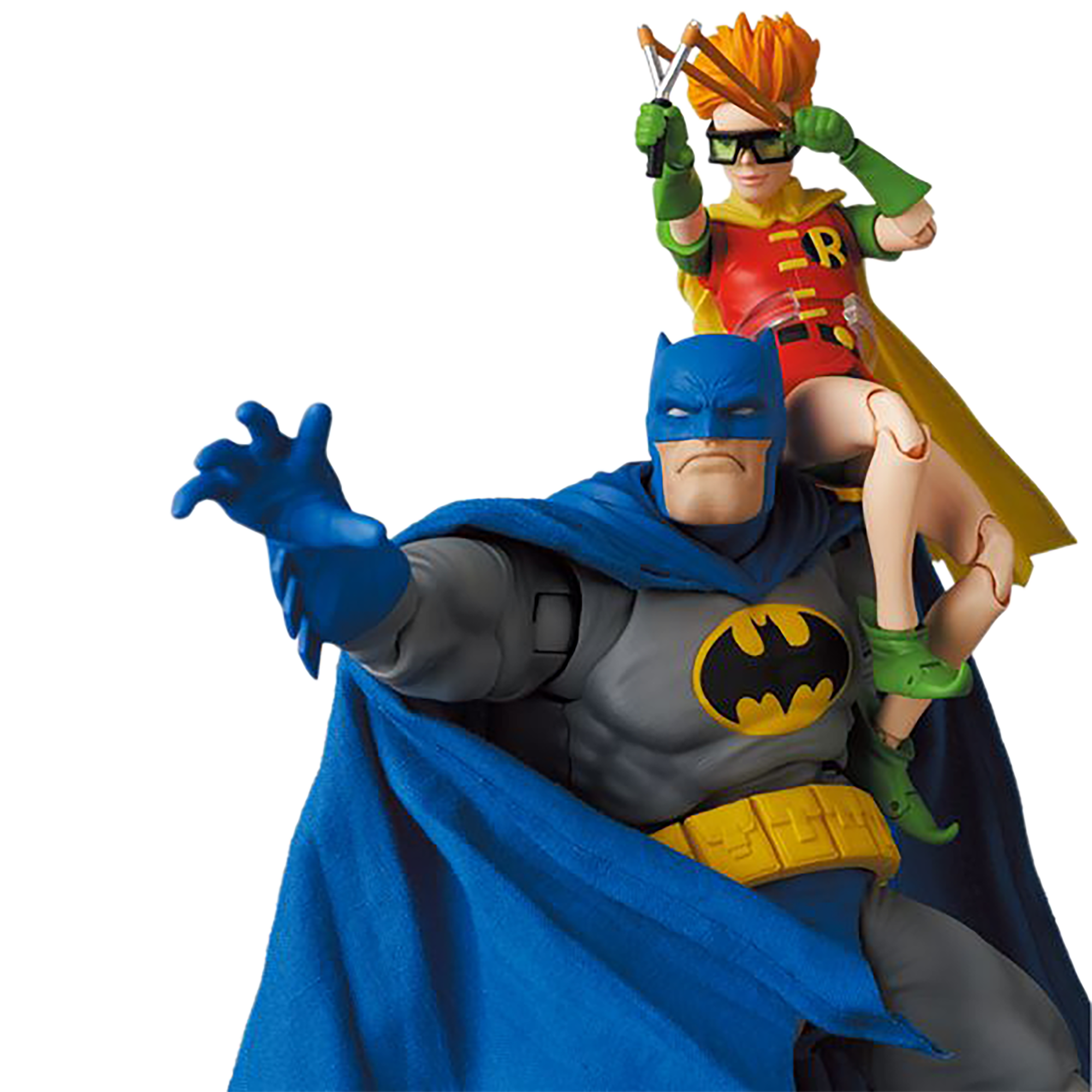 MAFEX BATMAN BLUE Ver. & ROBIN(The Dark Knight Returns)