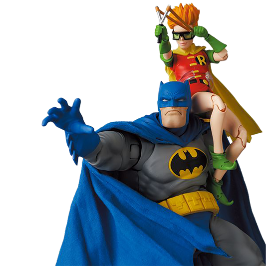 MAFEX BATMAN BLUE Ver. & ROBIN（The Dark Knight Returns）
