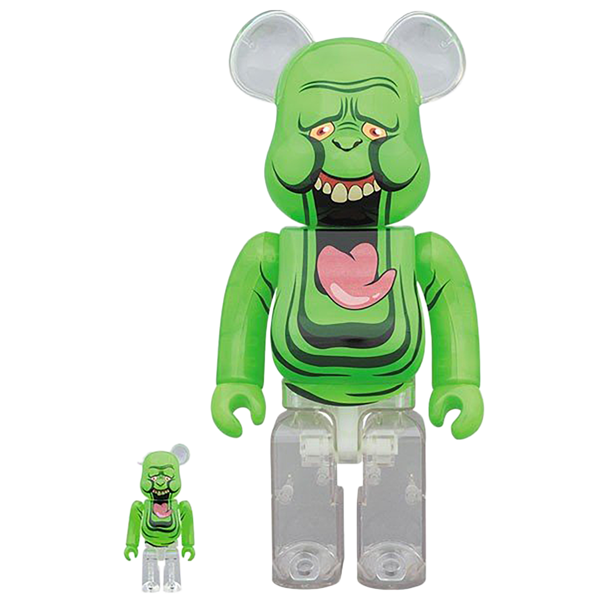 BE@RBRICK SLIMER（GREEN GHOST） 100％ & 400％