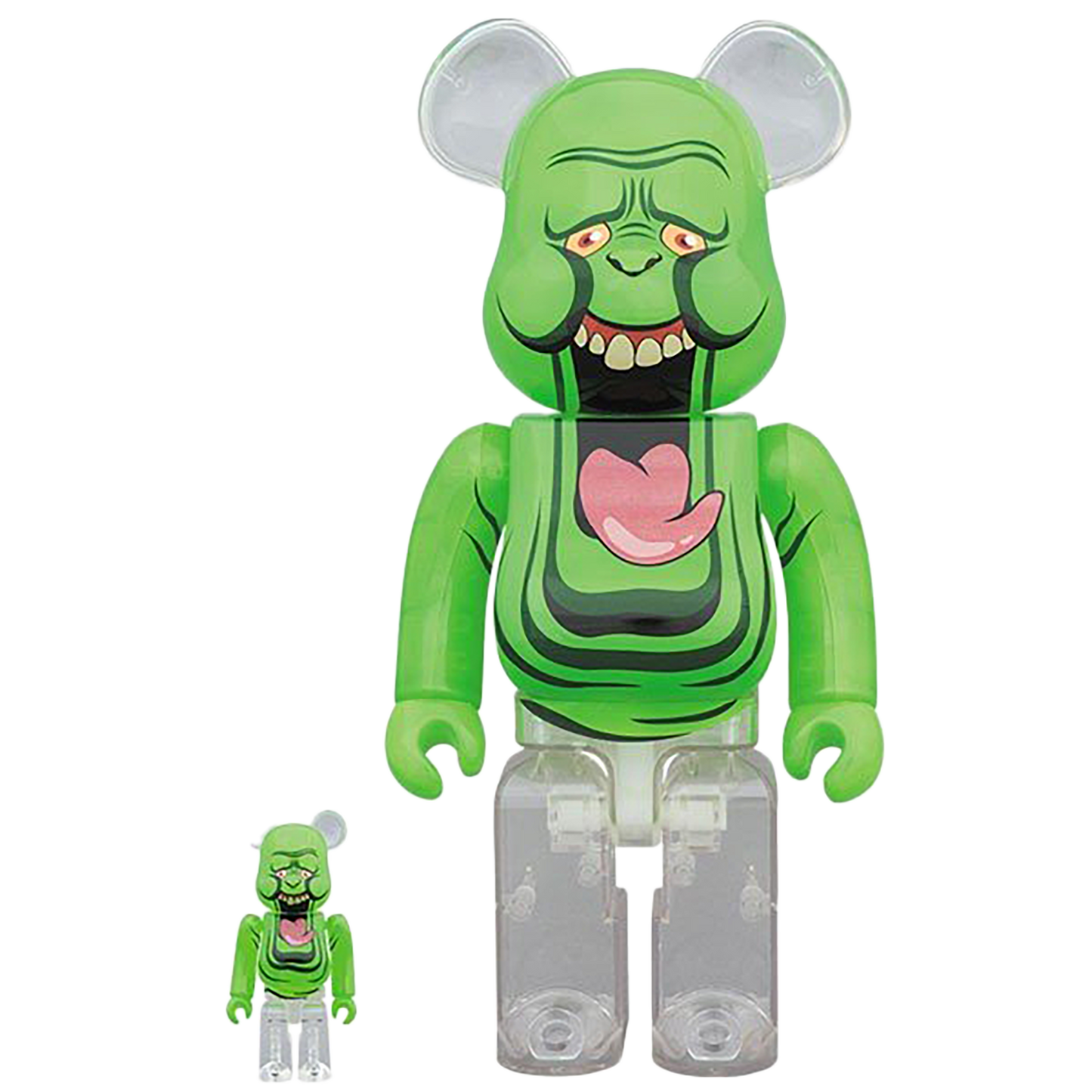BE@RBRICK SLIMER（GREEN GHOST） 100％ & 400％