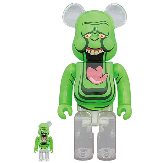 BE@RBRICK SLIMER（绿幽灵）100% 和 400%