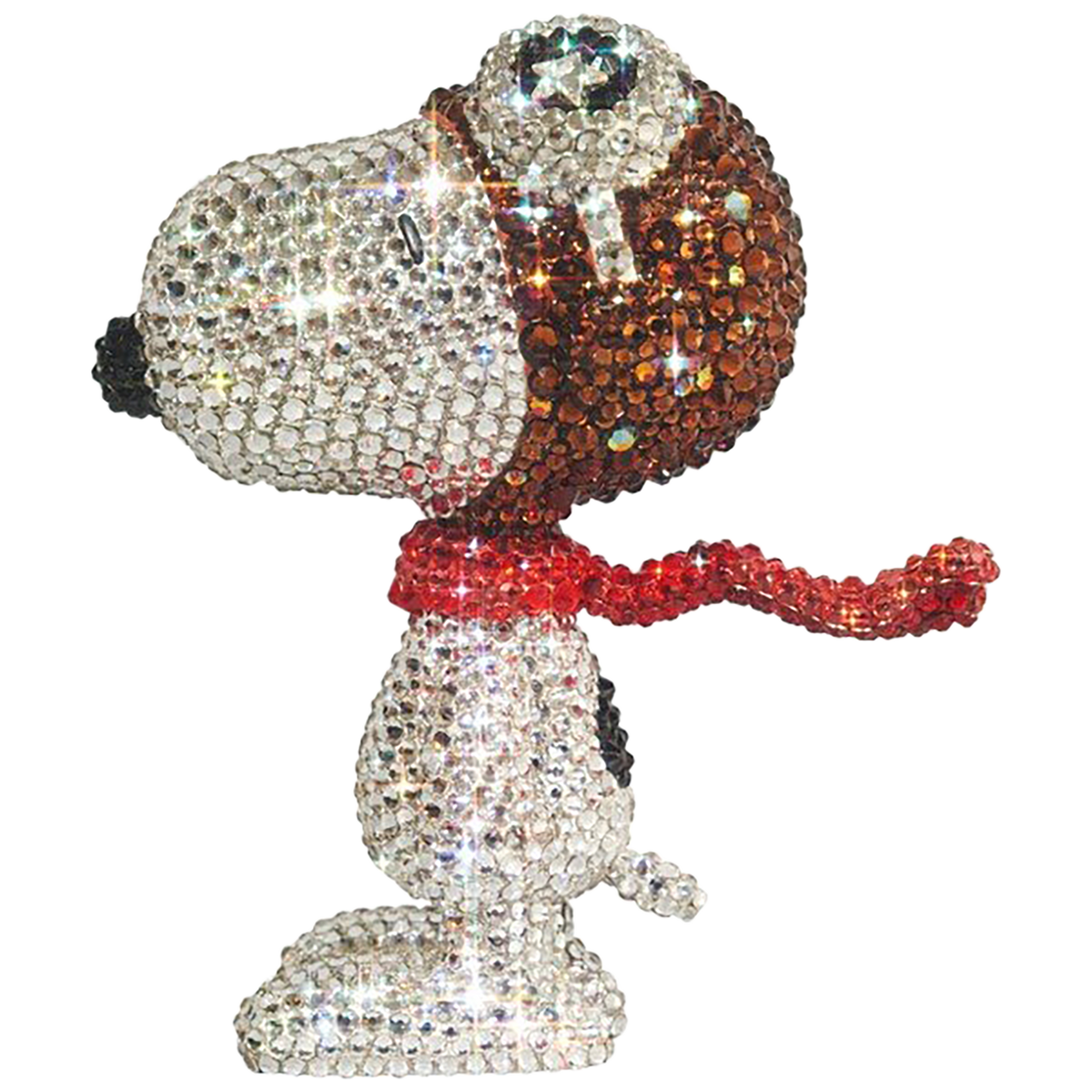UDF CRYSTAL DECORATE SNOOPY SNOOPY THE FLYING ACE《Scheduled to be shipped within 3 to 6 months after ordering》