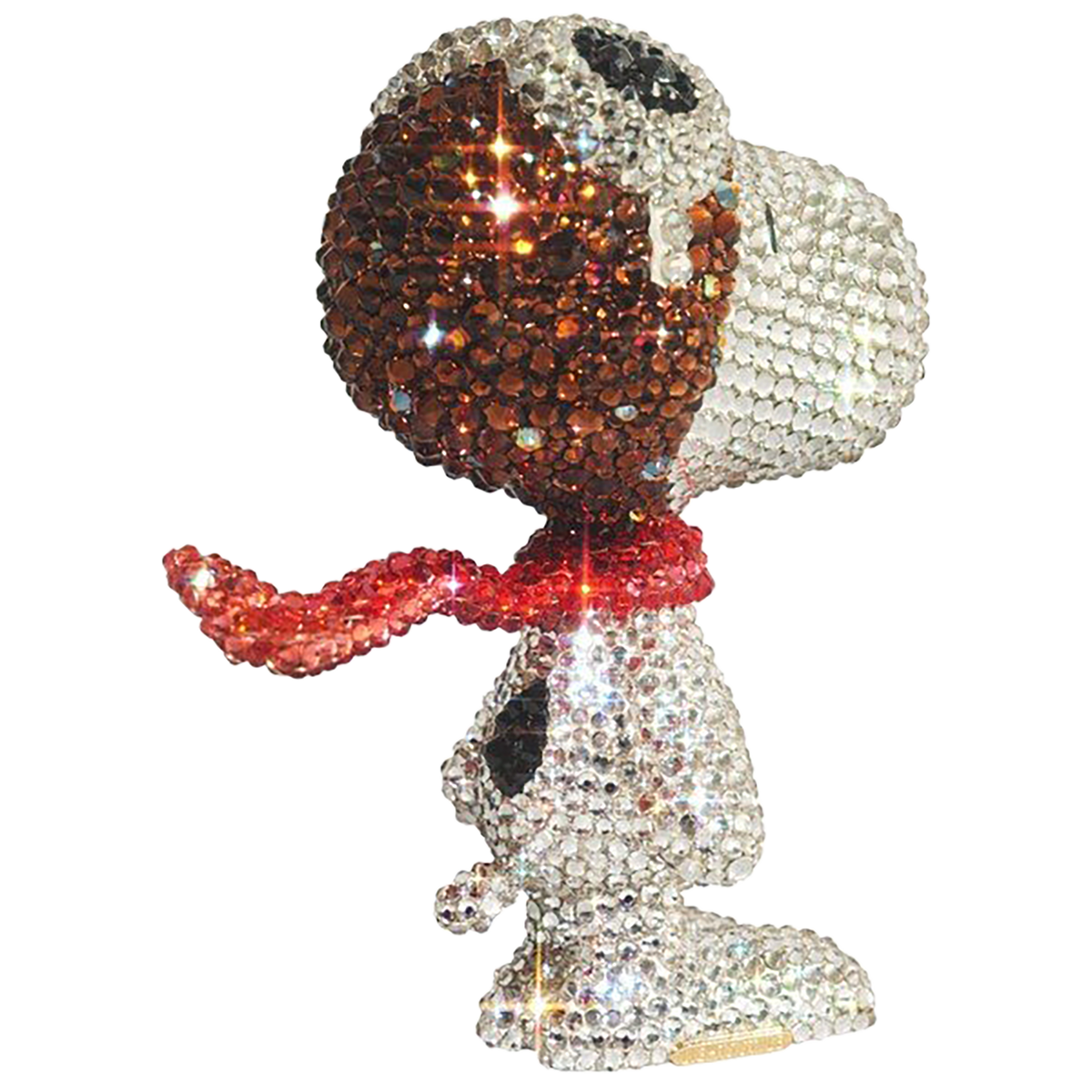 UDF CRYSTAL DECORATE SNOOPY SNOOPY THE FLYING ACE《Scheduled to be shipped within 3 to 6 months after ordering》