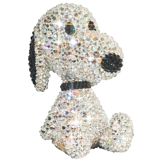 UDF 水晶装饰 SNOOPY 泰迪熊 SNOOPY《预定订单后 3 至 6 个月内发货》