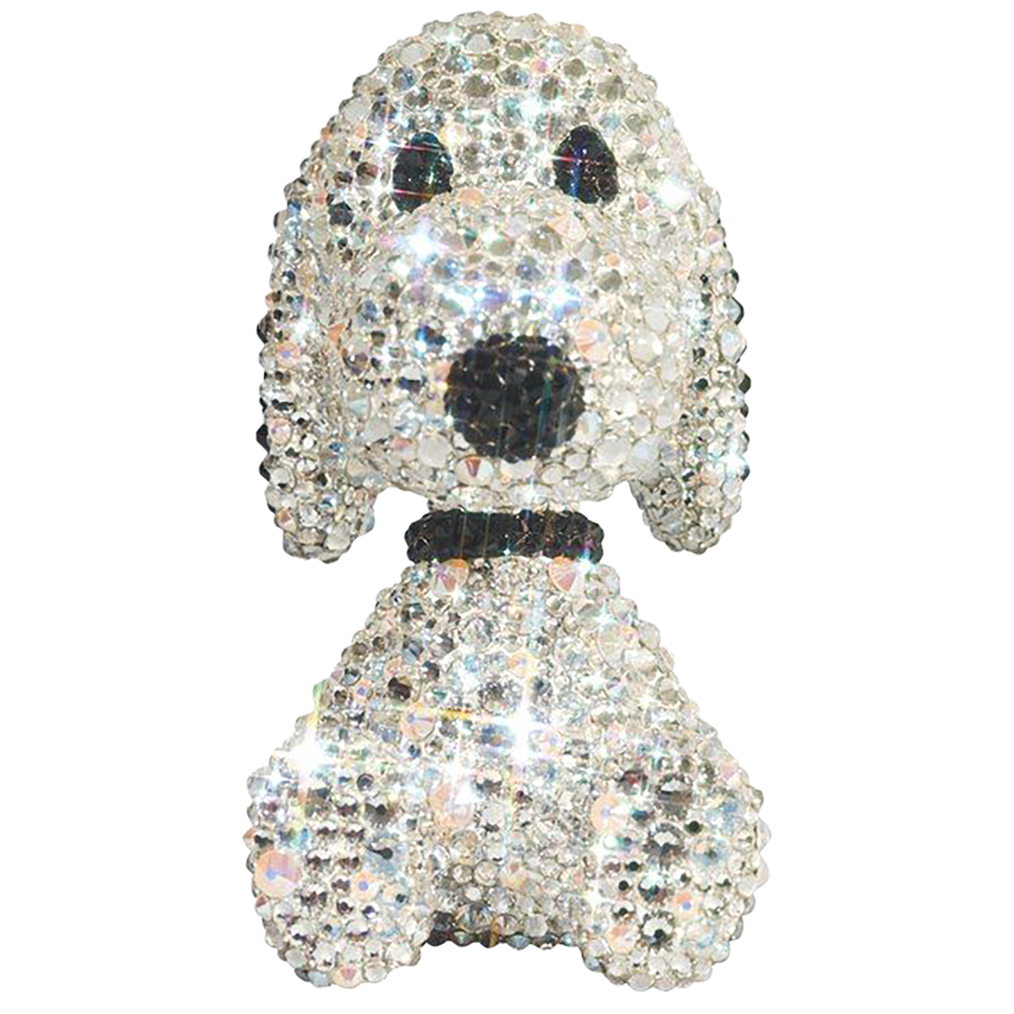 UDF CRYSTAL DECORATE SNOOPY TEDDY BEAR SNOOPY《Scheduled to be shipped within 3 to 6 months after ordering》