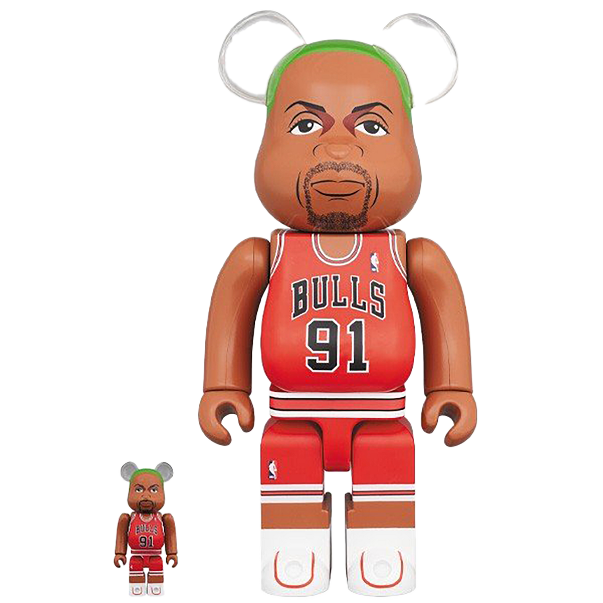 BE@RBRICK Dennis Rodman 100％ ＆ 400％ BE@RBRICK Dennis Rodman（Chicago Bulls） 100％ ＆ 400％ | MEDICOM