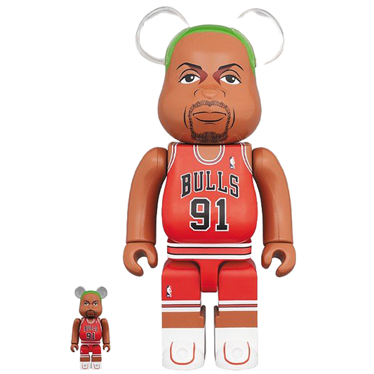BE@RBRICK 丹尼斯·罗德曼 (芝加哥公牛队) 100% & 400%