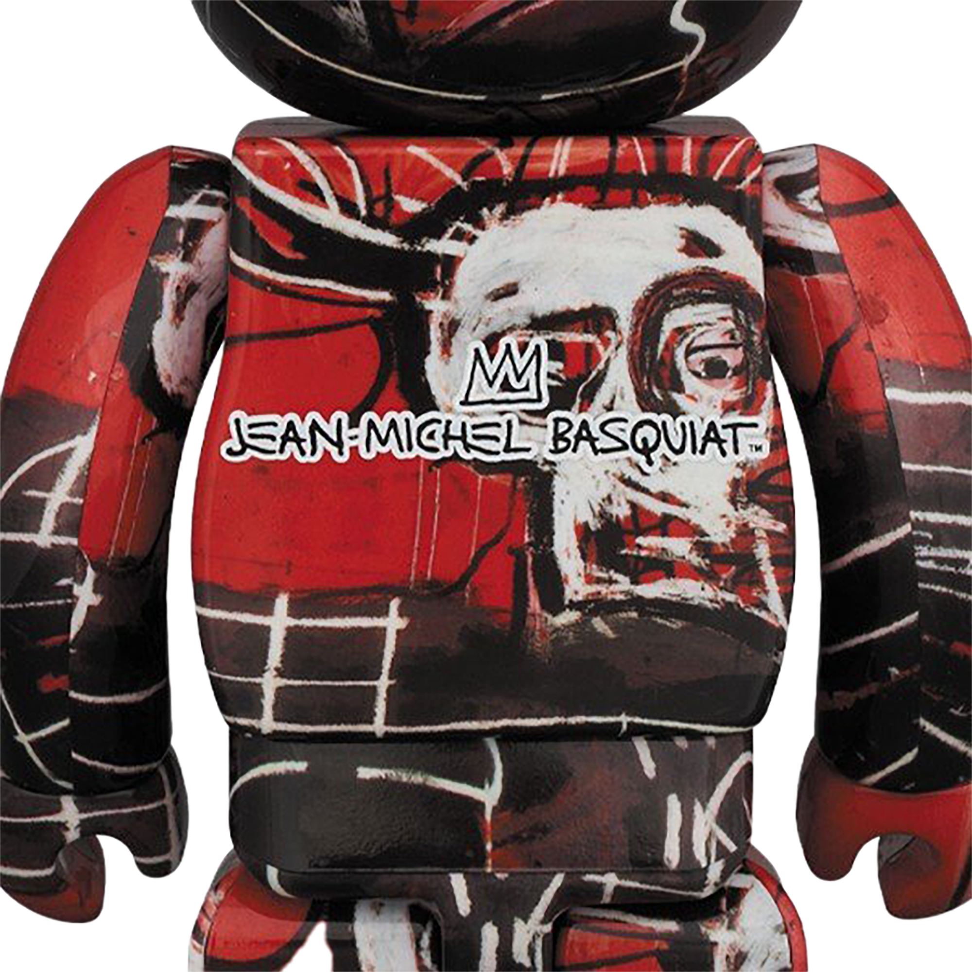 BE@RBRICK JEAN-MICHEL BASQUIAT #5 100％ & 400％