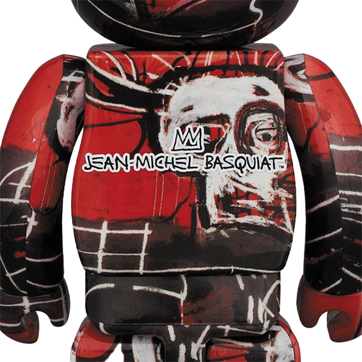 BE@RBRICK JEAN-MICHEL BASQUIAT #5 100％ & 400％