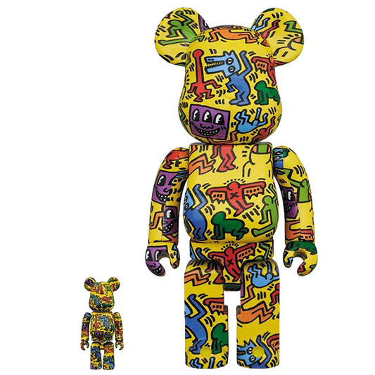 BE@RBRICK 基思·哈林 #5 100% 和 400%