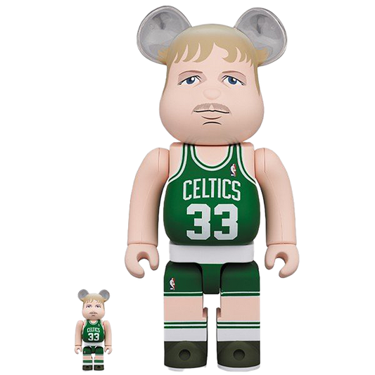 BE@RBRICK 拉里·伯德（波士顿凯尔特人队）100% & 400%