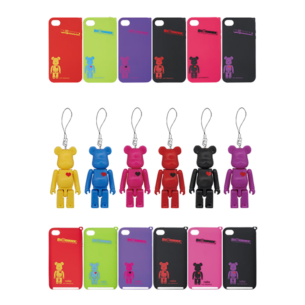 BE@RBRICK silicone case for iPhone 4 / for iPod touch 4th_0