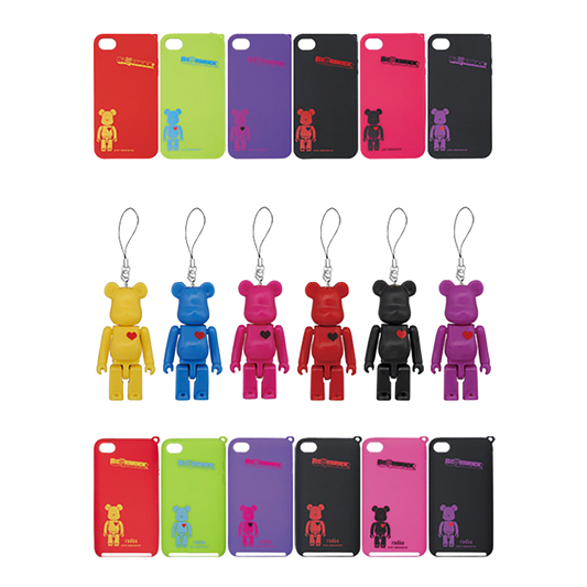 BE@RBRICK silicone case for iPhone 4 / for iPod touch 4th