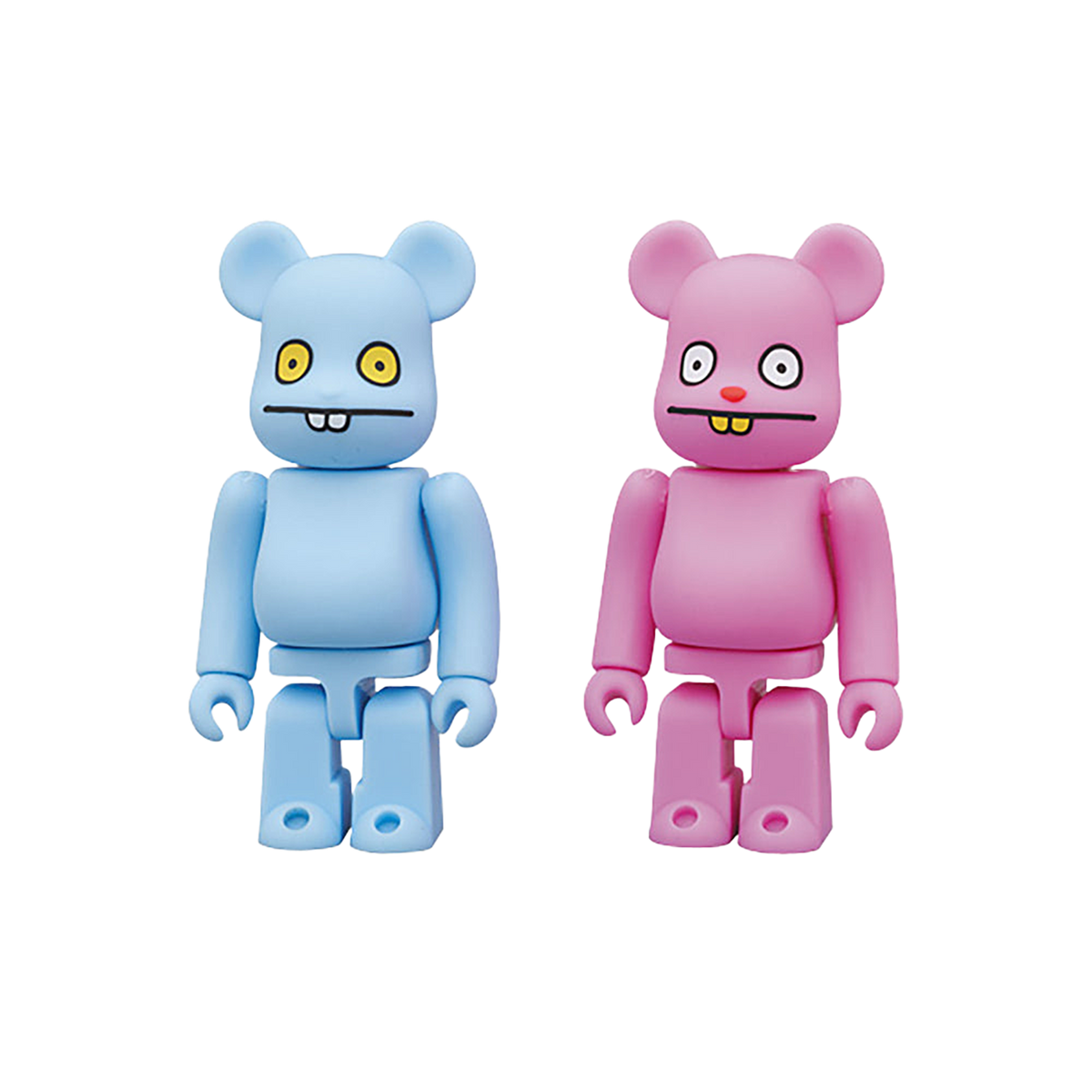 BE@RBRICK UGLYDOLL(TM) TRUNKO(TM) ＆ BABO(TM) アドベンチャーセット
