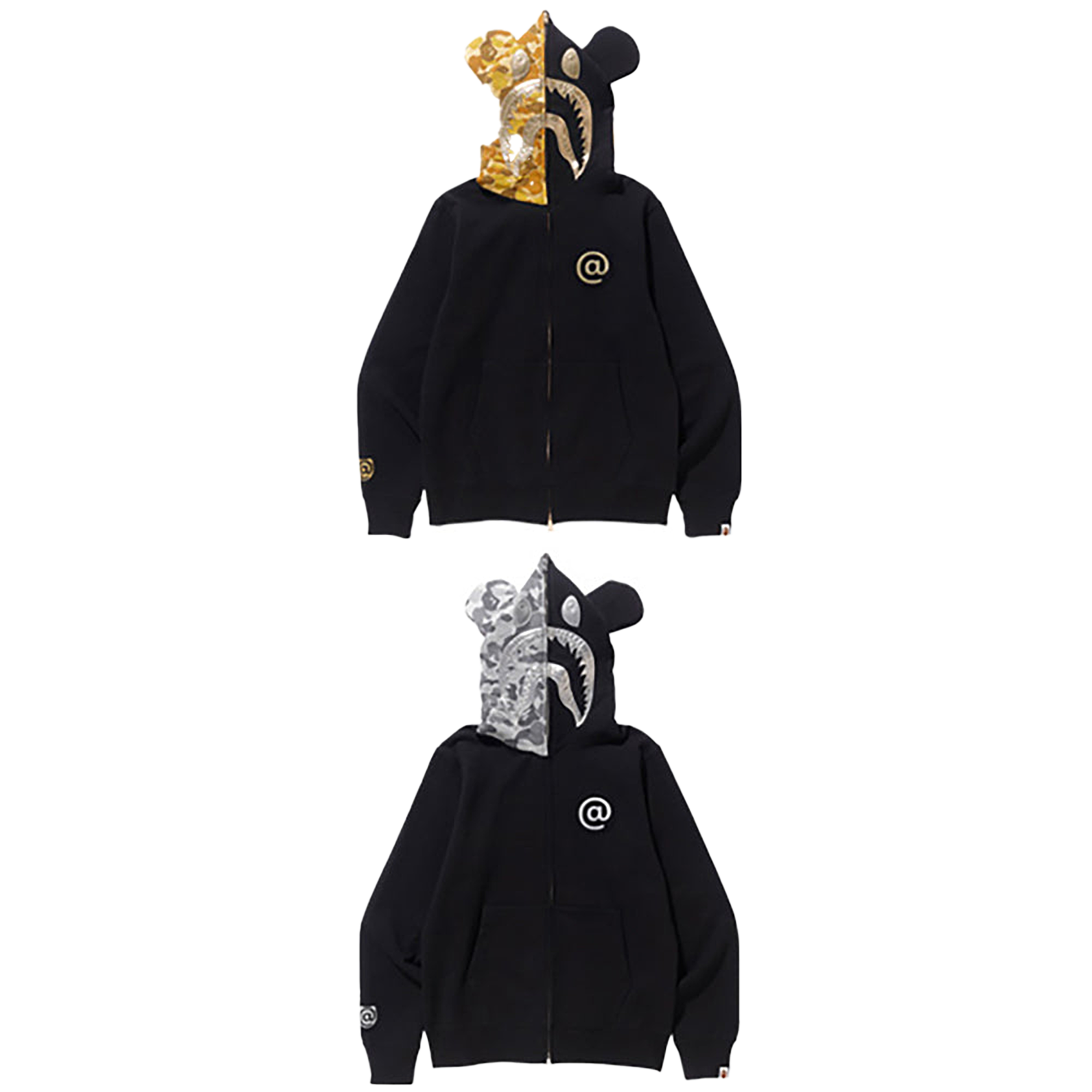 SHARK BE@R FULL ZIP HOODIE