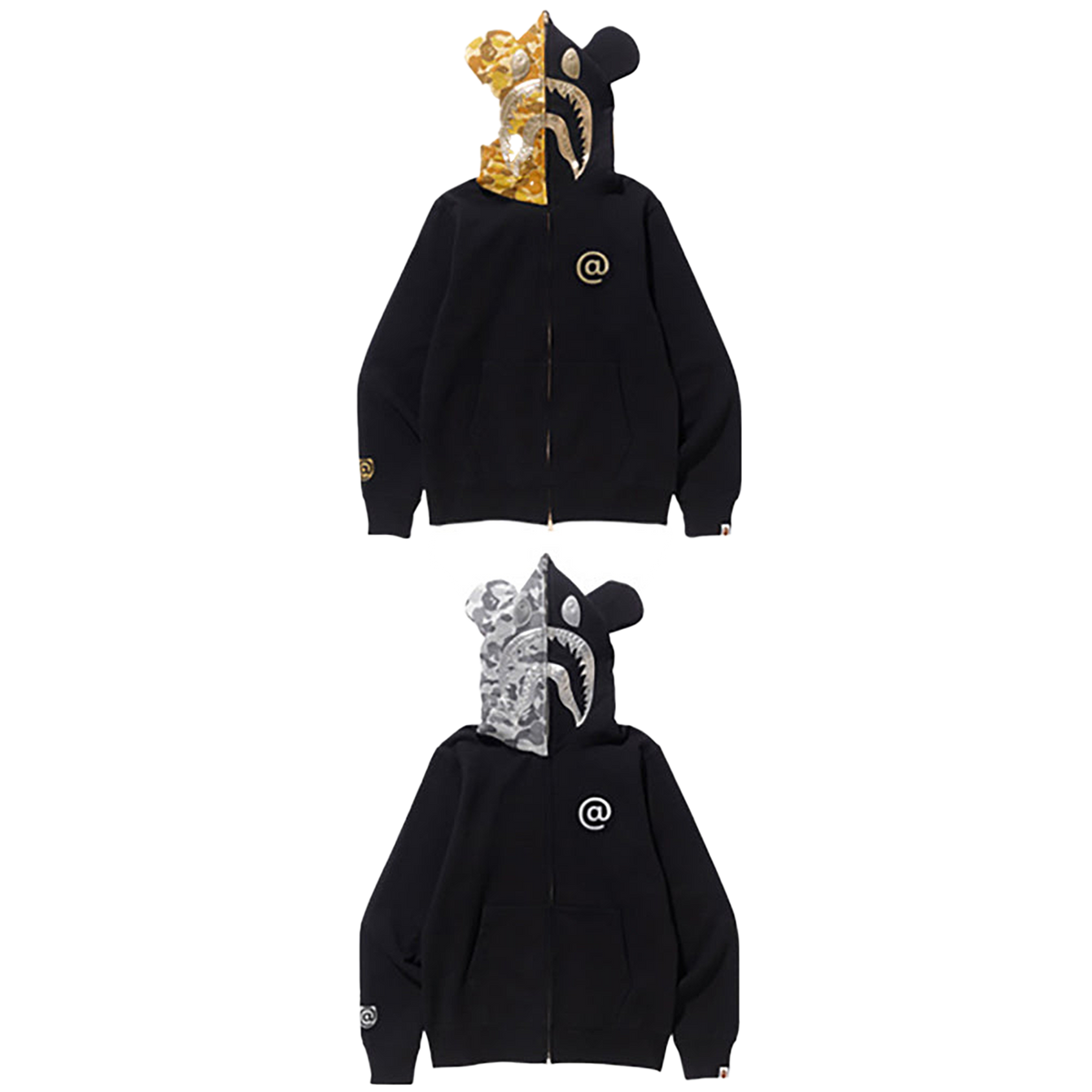 SHARK BE@R FULL ZIP HOODIE