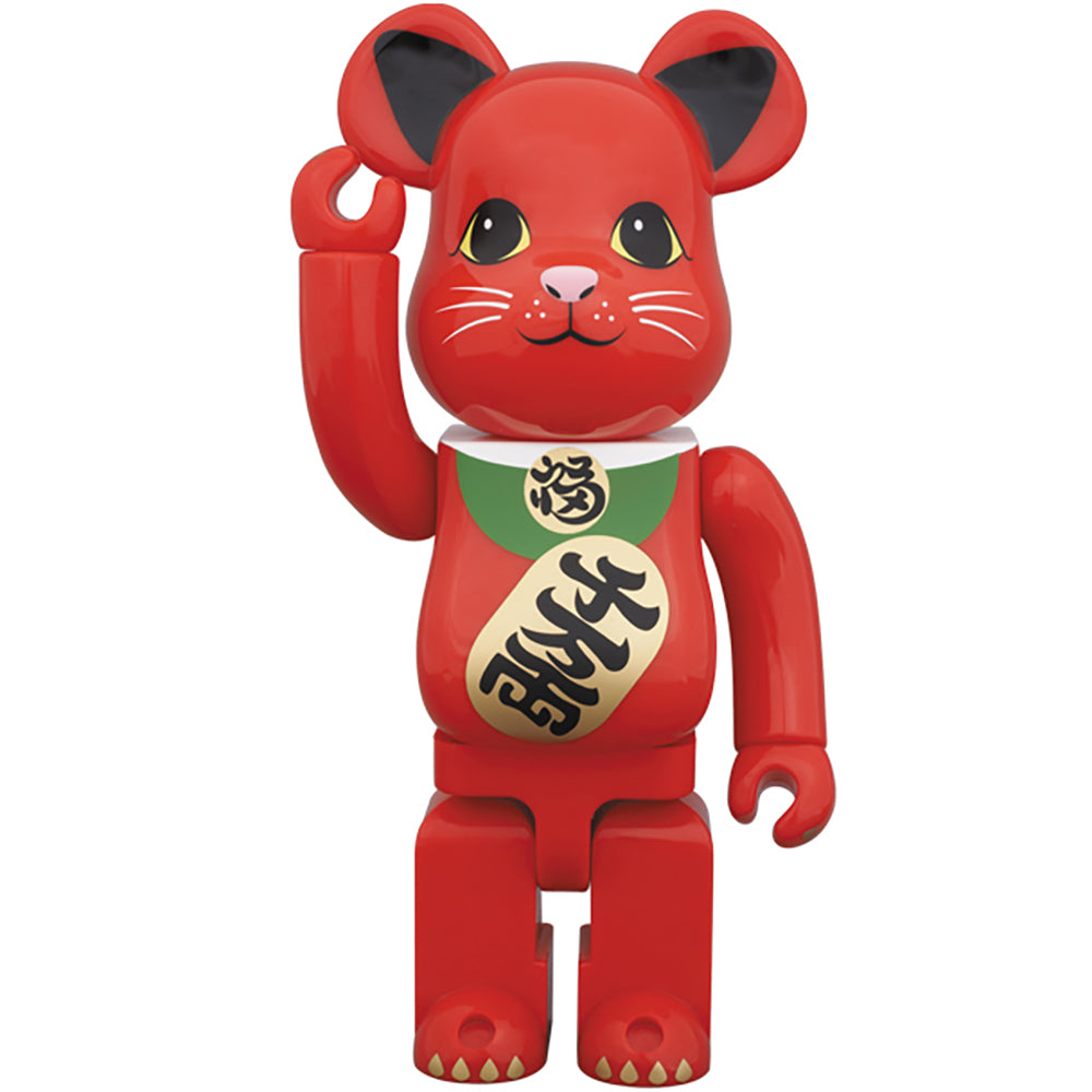 BE@RBRICK 招き猫 赤 400％_0