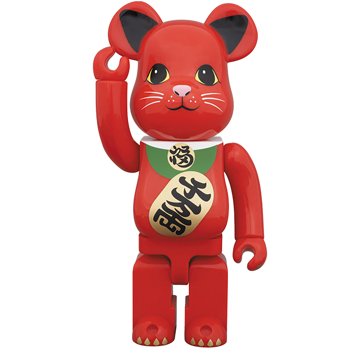 BE@RBRICK 招き猫 赤 400％