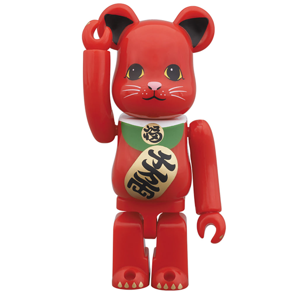 BE@RBRICK 招き猫 赤_0