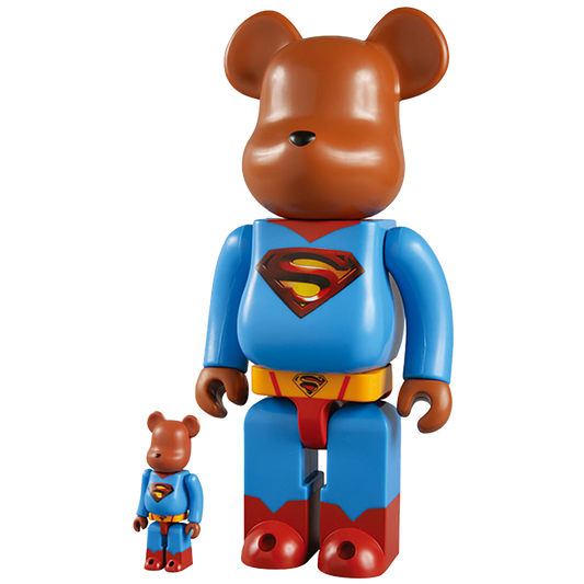 BE＠RBRICK SUPERMAN RETURNS 100％ ＆ 400％ SET
