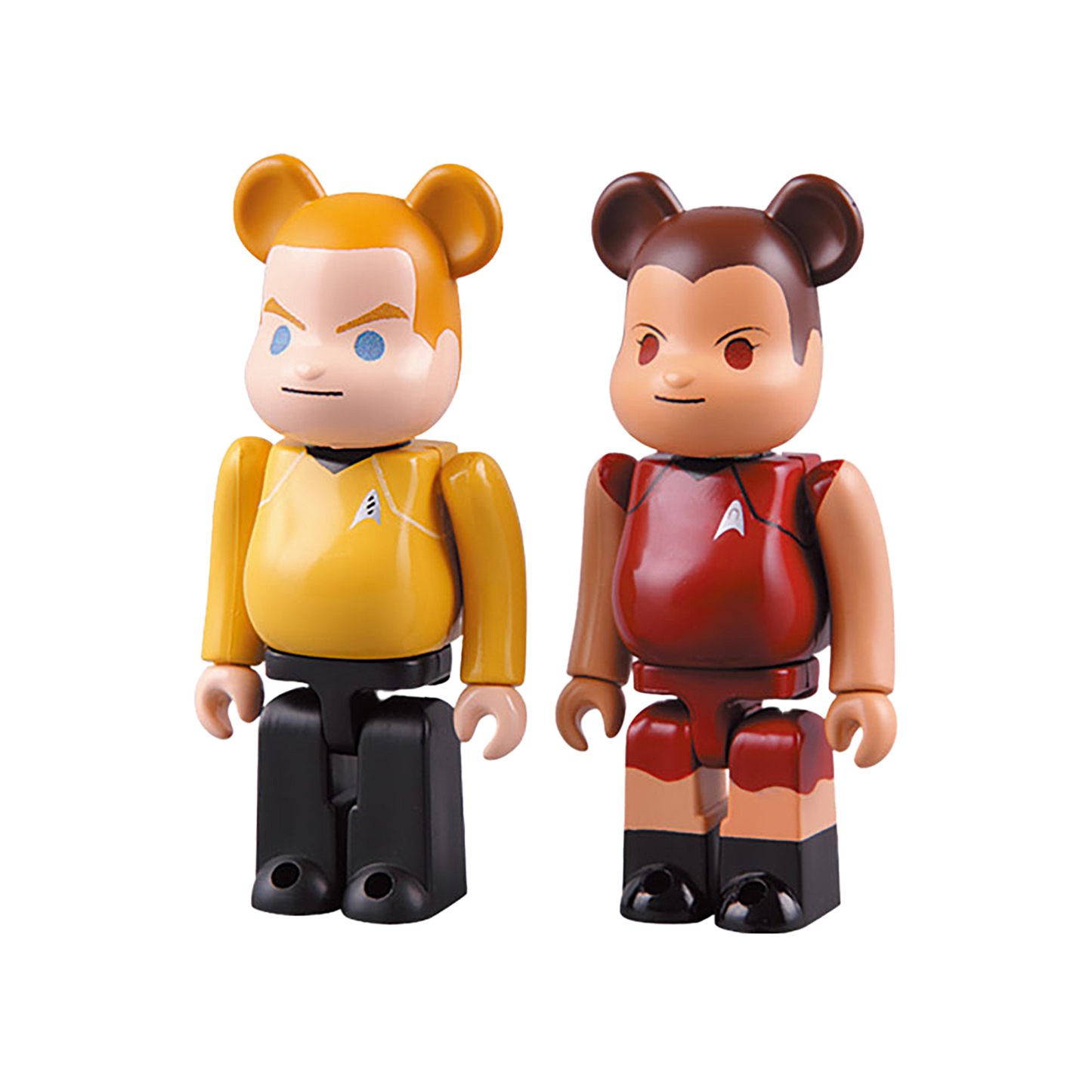 BE@RBRICK JAMES T. KIRK & UHURA 2PACK SET