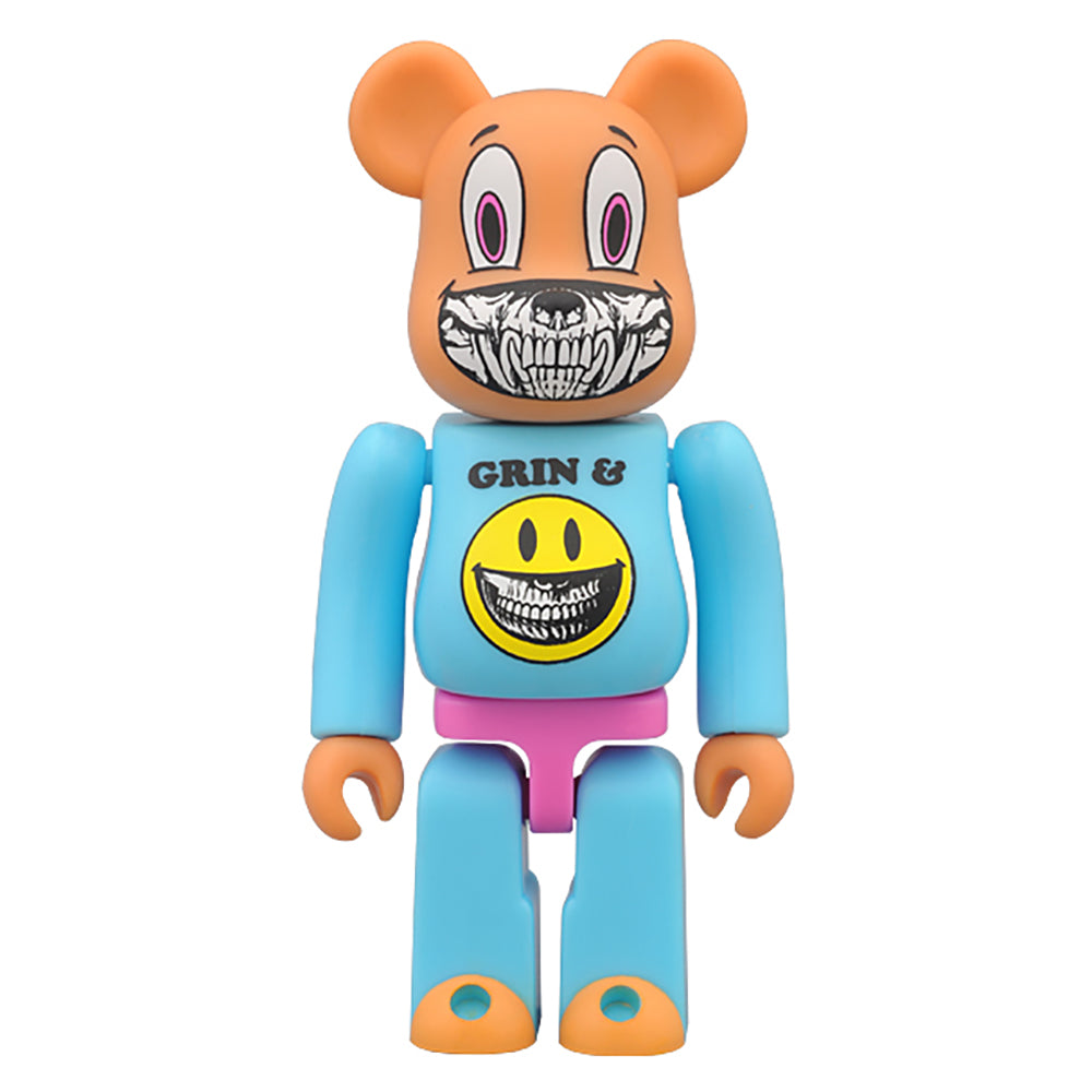 Zac Pac x Ron English “Grin and Bear It” BE@RBRICK_0