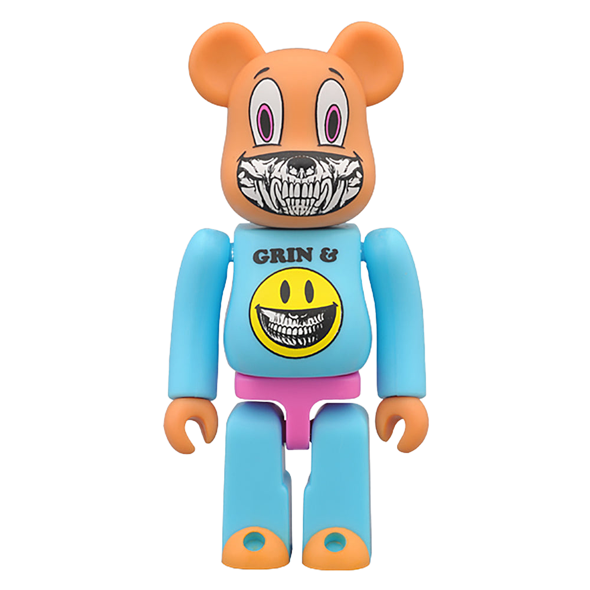 Zac Pac x Ron English “Grin and Bear It” BE@RBRICK