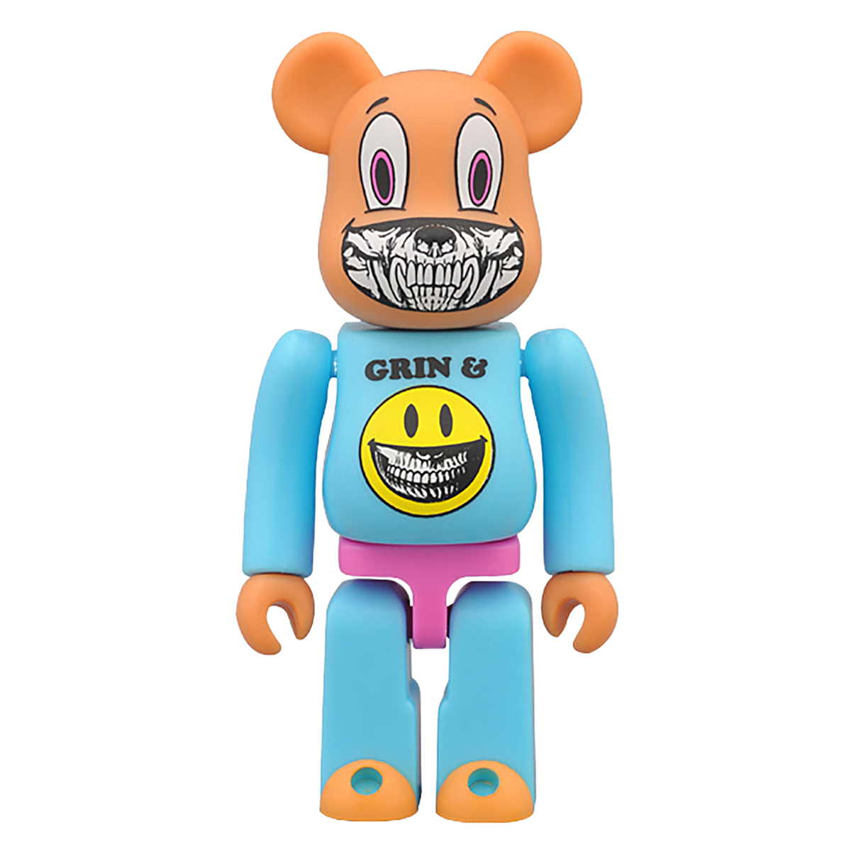 Zac Pac x Ron English “Grin and Bear It” BE@RBRICK