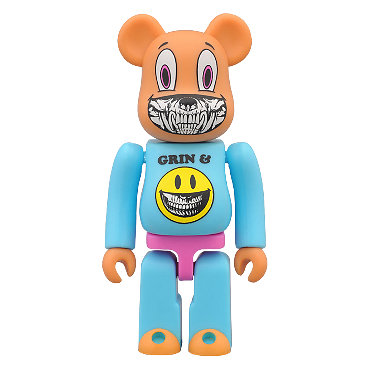 Zac Pac x Ron English “Grin and Bear It” BE@RBRICK
