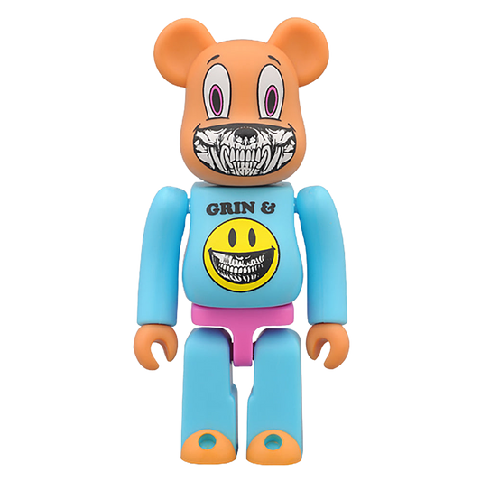 Zac Pac x Ron English “Grin and Bear It” BE@RBRICK