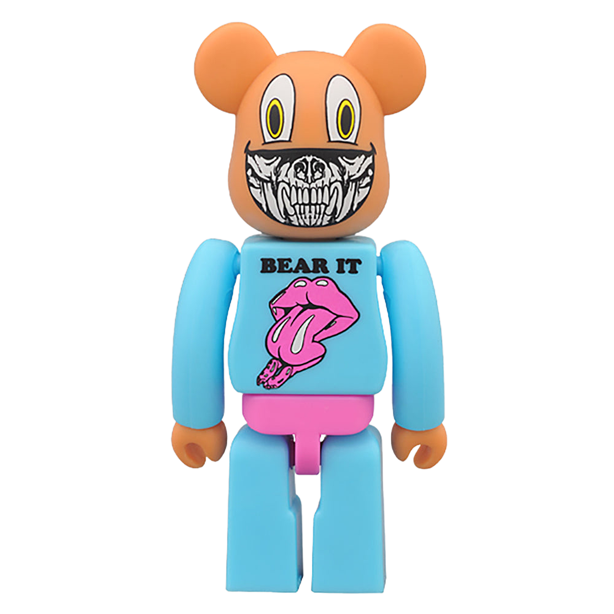 Zac Pac x Ron English “Grin and Bear It” BE@RBRICK