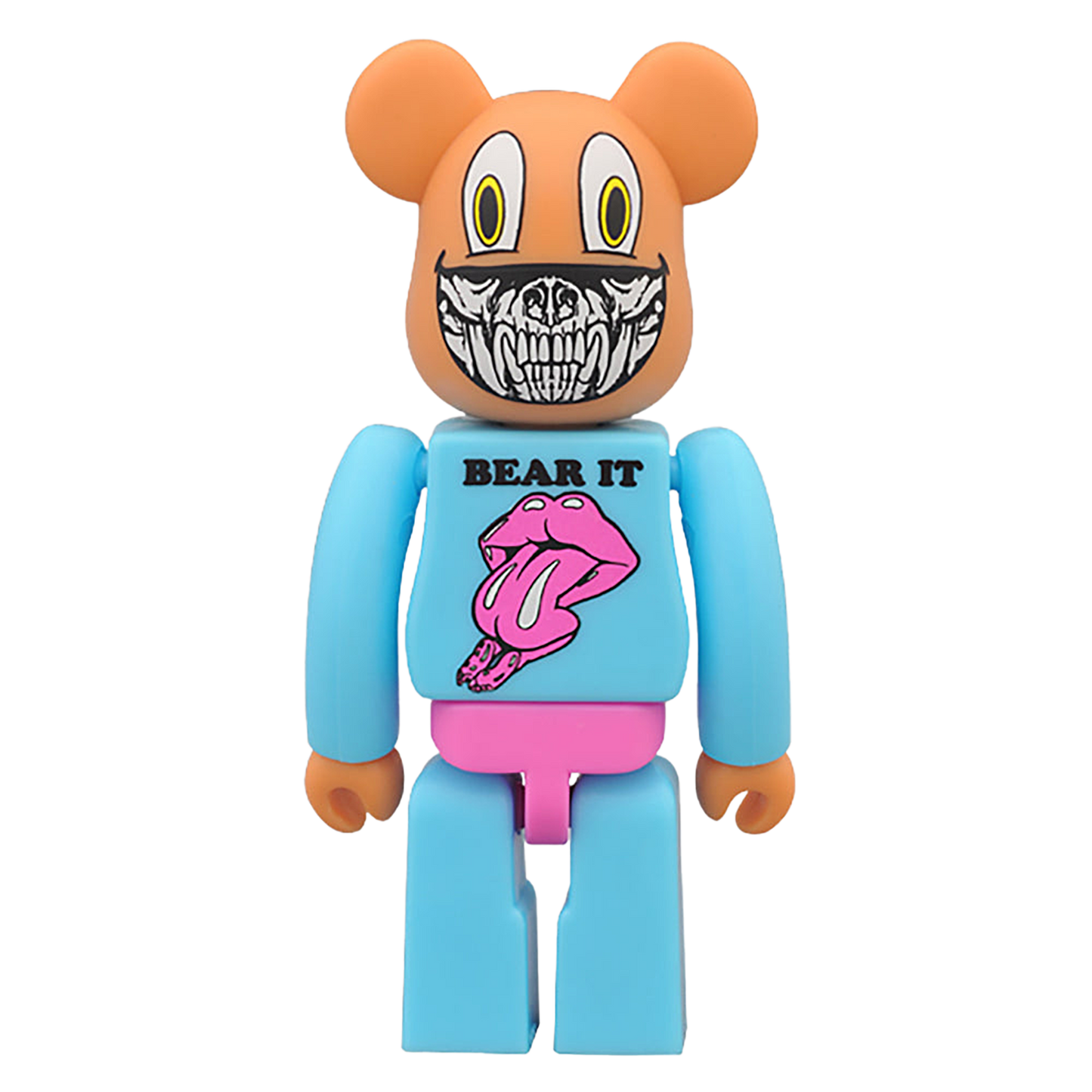 Zac Pac x Ron English “Grin and Bear It” BE@RBRICK