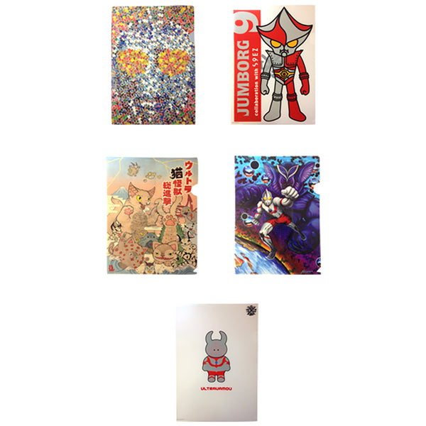 TCJ50 クリアファイル5枚セット | MEDICOM TOY OFFICIAL STORE
