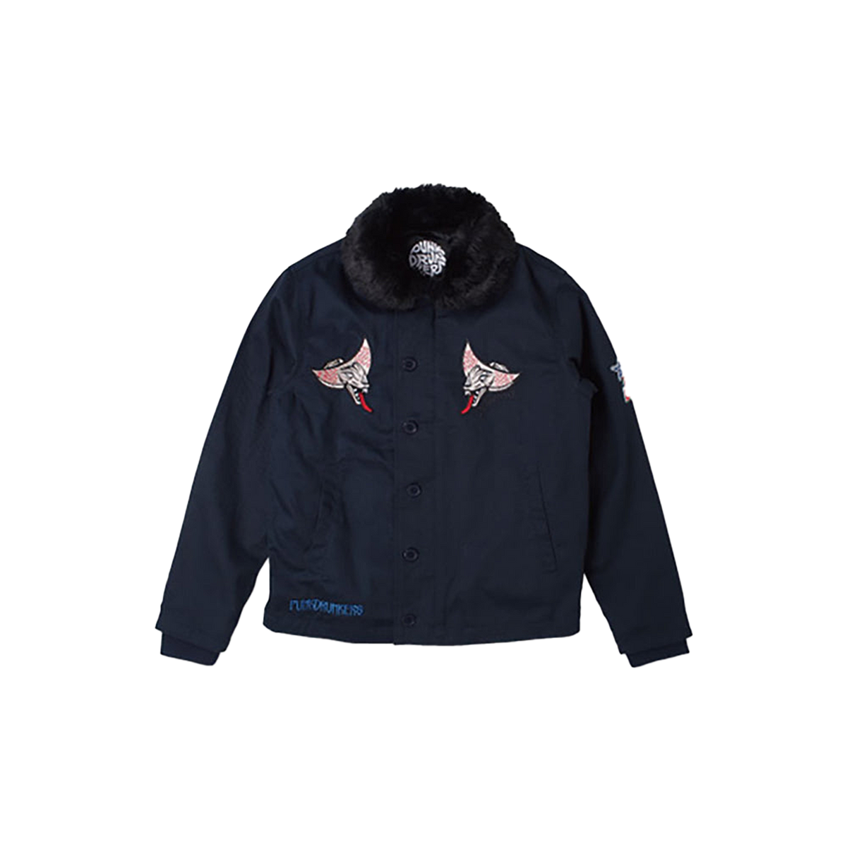 ゴモラデッキJKT（BEIGE / NAVY）