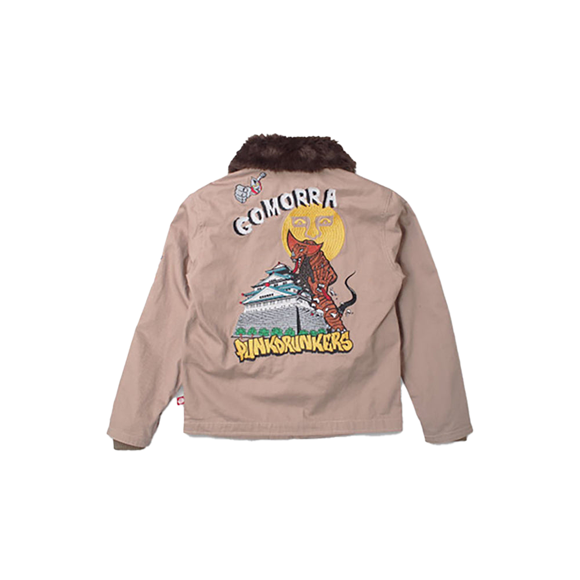 ゴモラデッキJKT（BEIGE / NAVY）