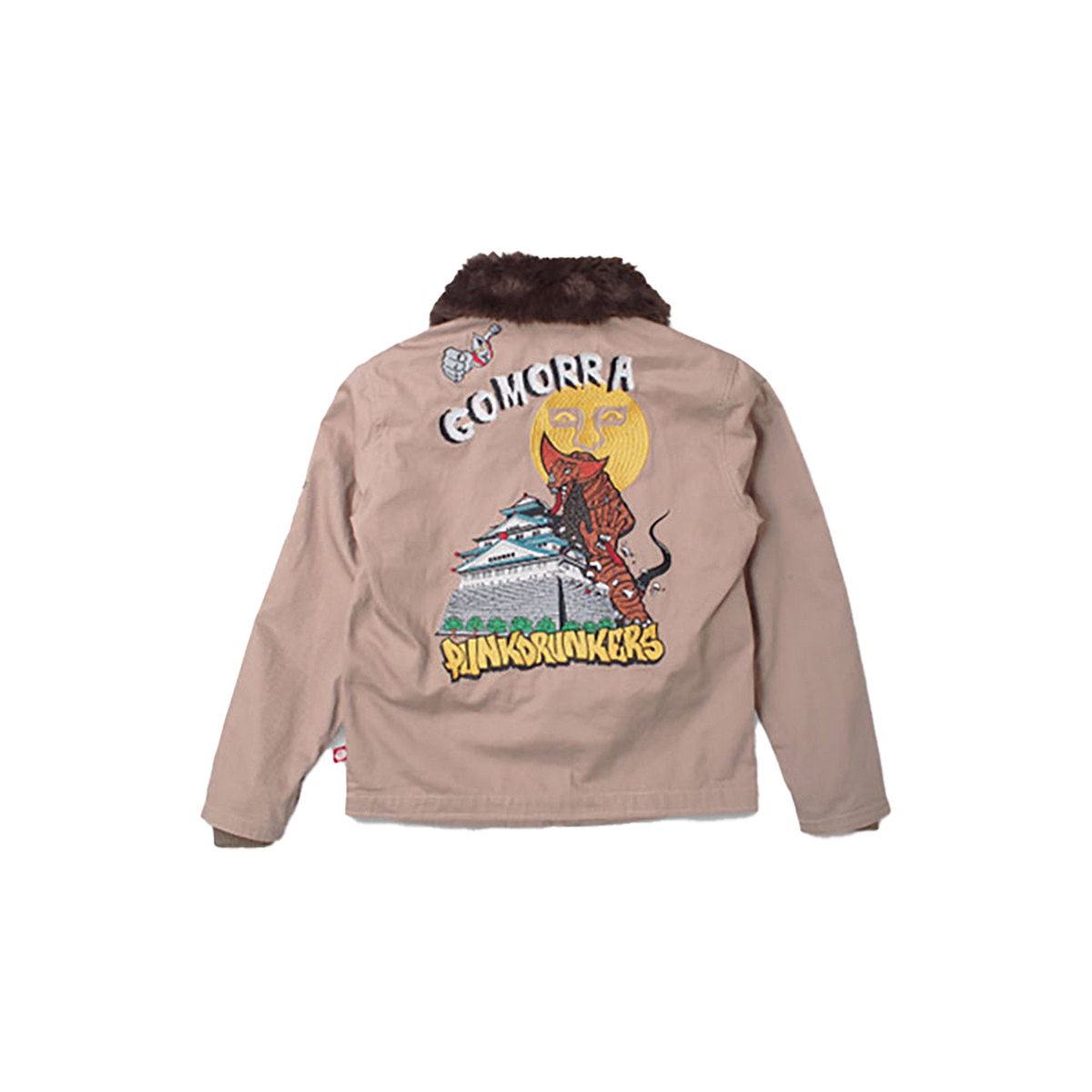 ゴモラデッキJKT（BEIGE / NAVY）